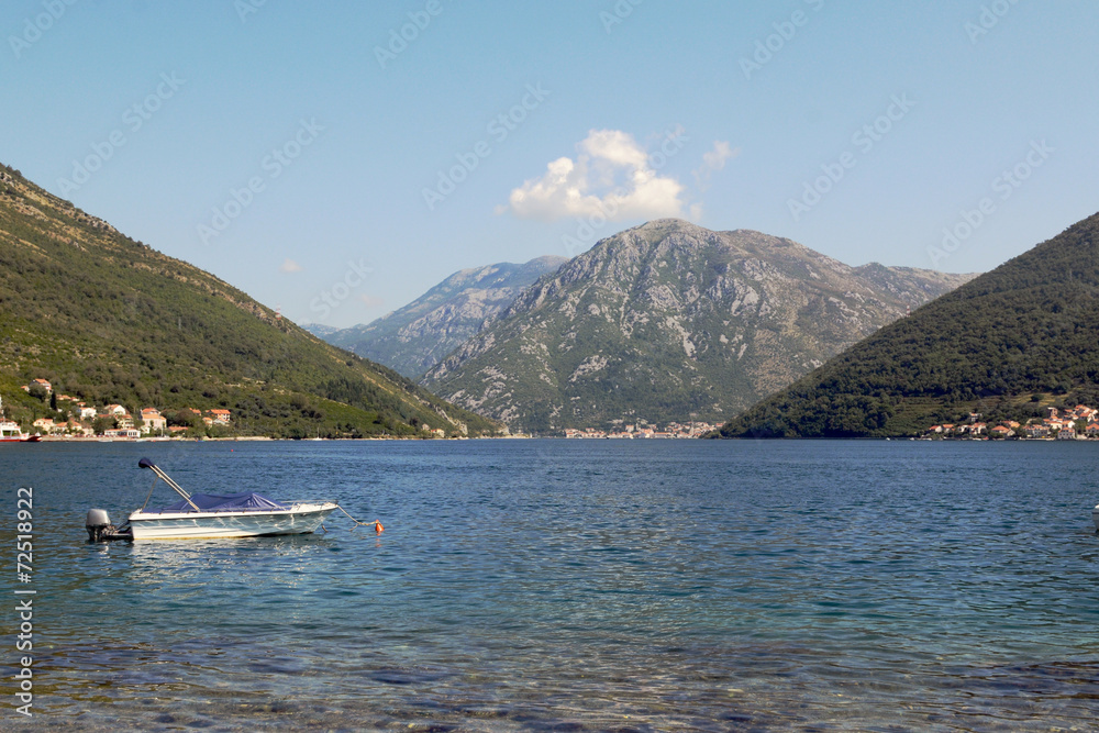 a view at Kotor, Montenegro