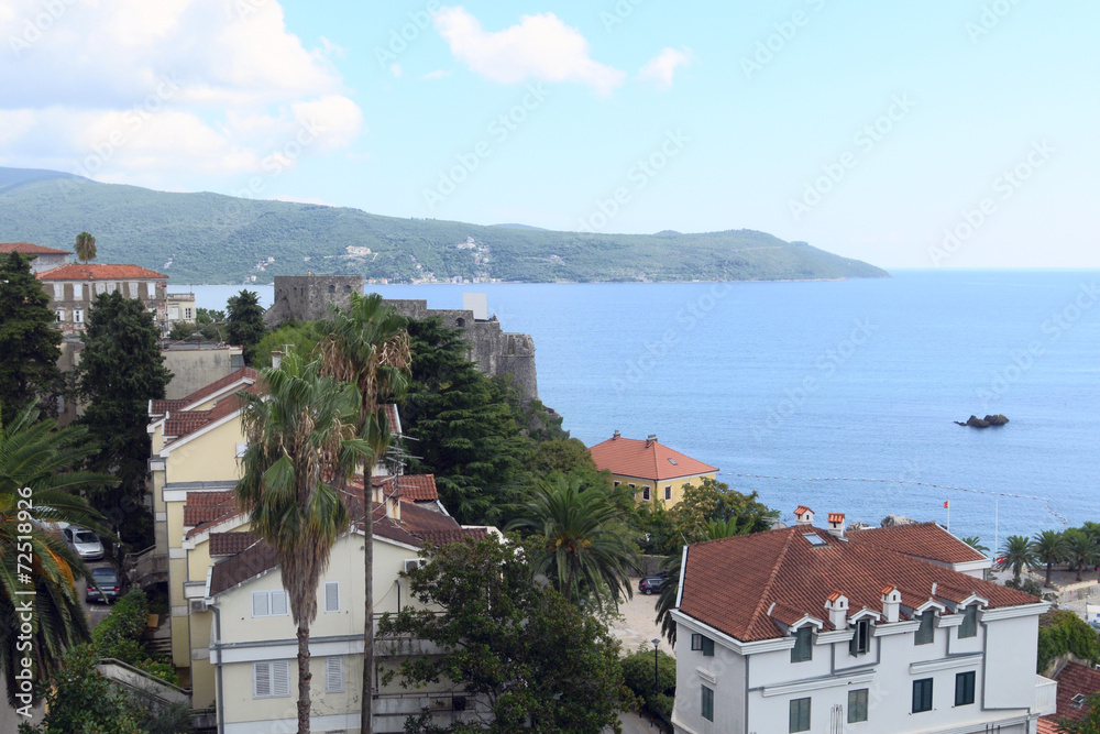 a view at Herceg Novi, Montenegro