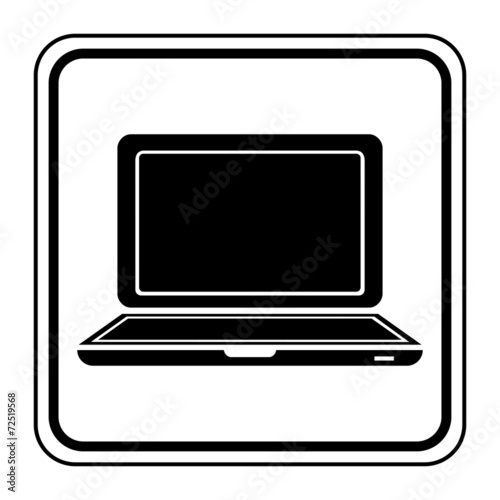 Logo ordinateur.