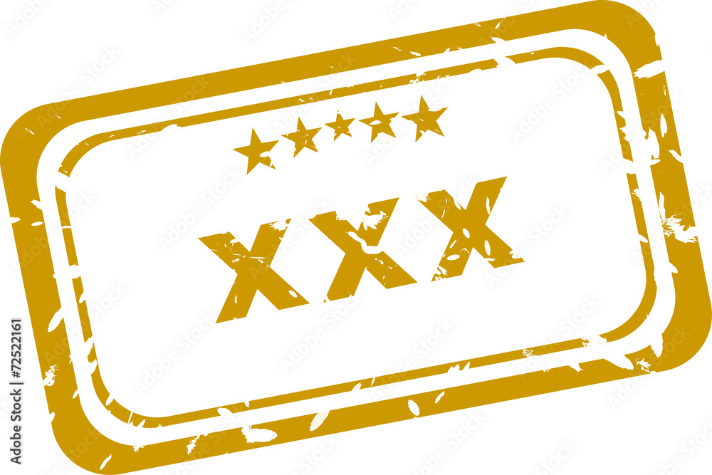 XXX Rubber Stamp over a white background. XXX Rubber Stamp over a white background.