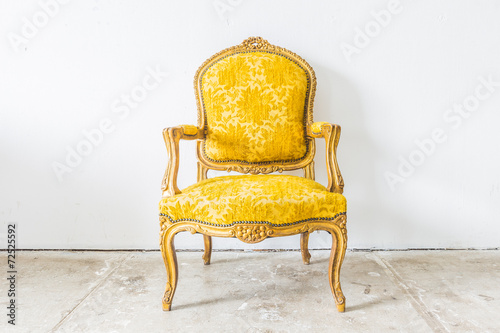 Yellow Vintage sofa
