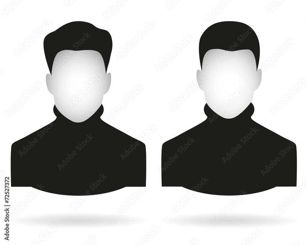 the head of person vector design the head of person vector design