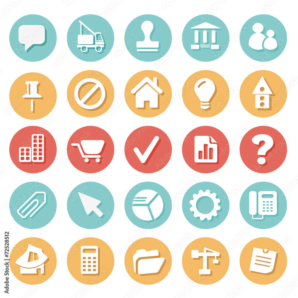 Construction Icons Set Construction Icons Set