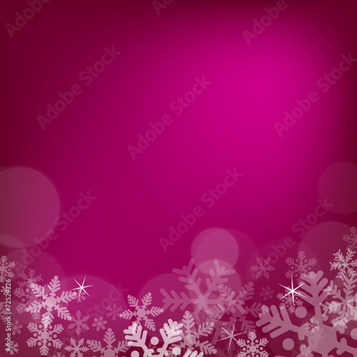 Abstract christmas background with snowflakes