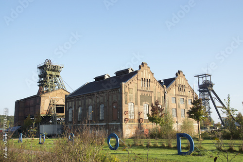 Maschinenhallen Zeche Radbod in Hamm, Deutschland photo