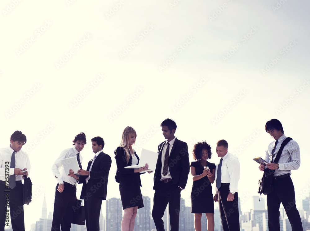 Business People New York Working Concepts Business People New York Working Concepts