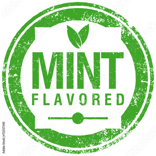 mint flavored stamp