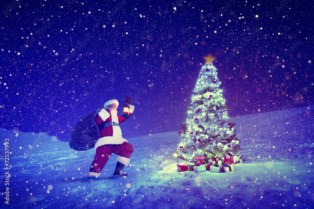 Santa Claus Christmas Tree Concepts
