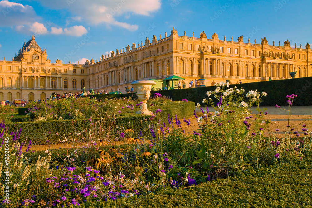 Château de Versailles, jardins en été