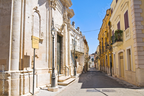 Alleyway. San Severo. Puglia. Italy.