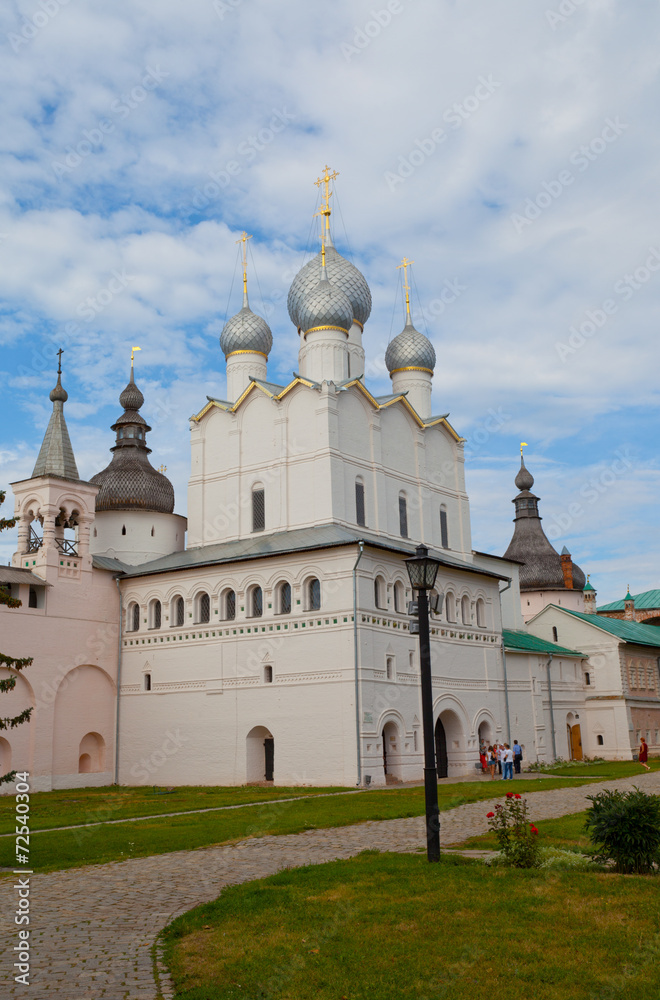 Assumption Cathedral in the Rostov Kremlin, Russia