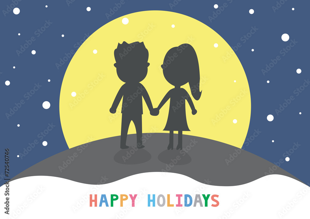 Obraz premium Happy holidays15