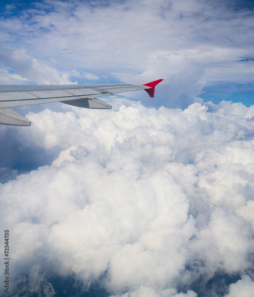 Ocean of Clouds View from Window Ocean of Clouds View from Window