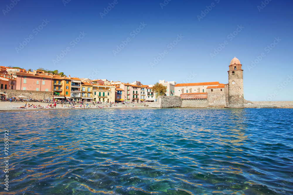 Collioure, Mediterranean village in the South of France