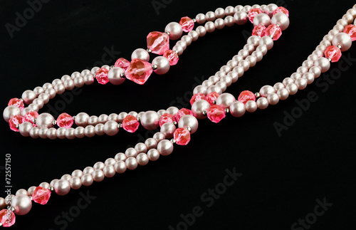 Heart-shaped beads