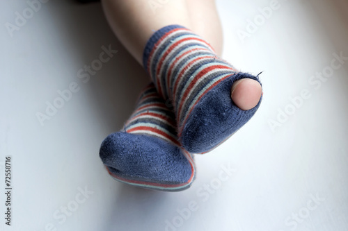 Worn out socks