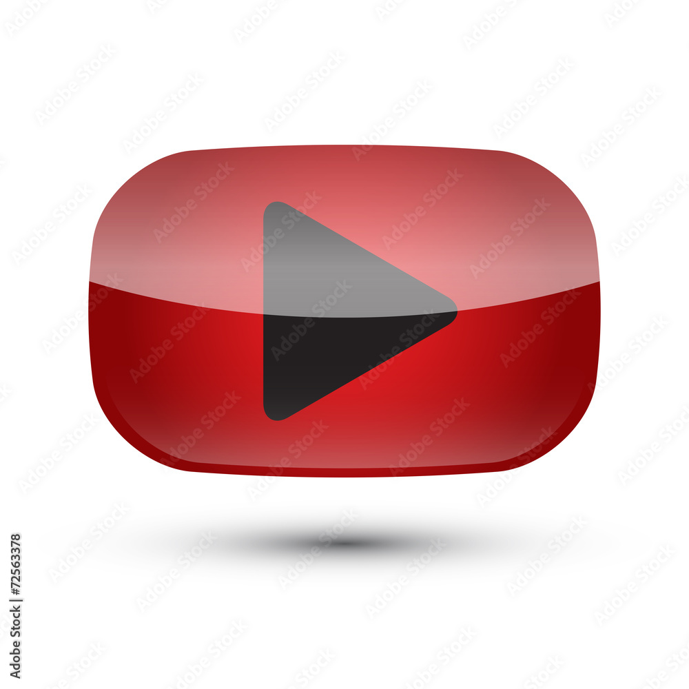 Red Play Button Red Play Button