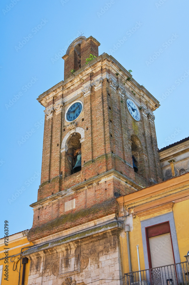 Clocktower. San Severo. Puglia. Italy.