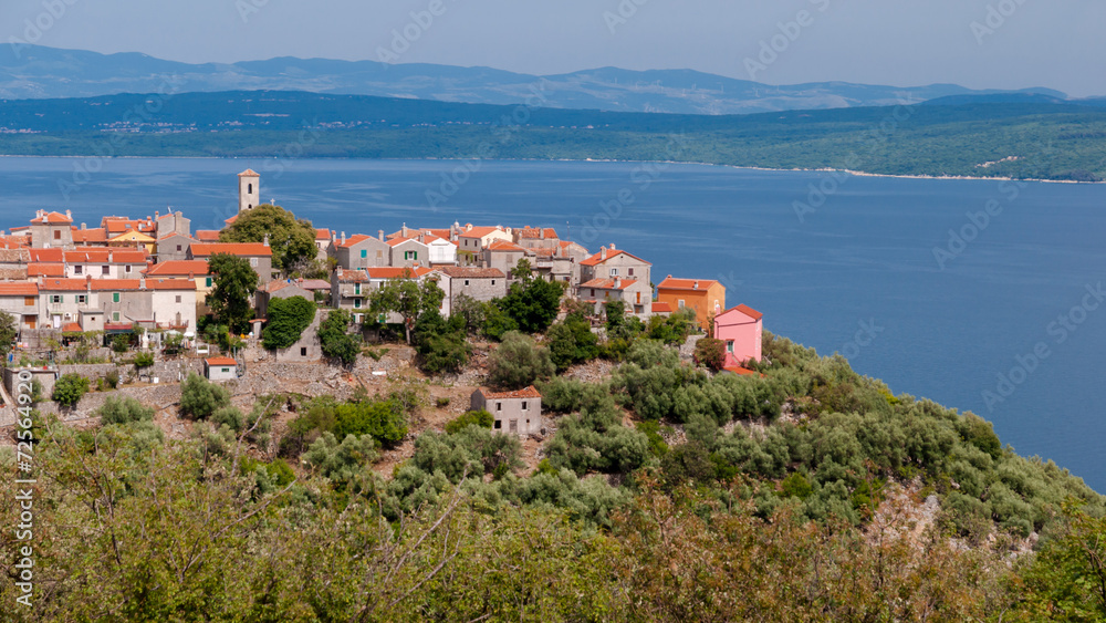 Sight of Bleli in Cres island