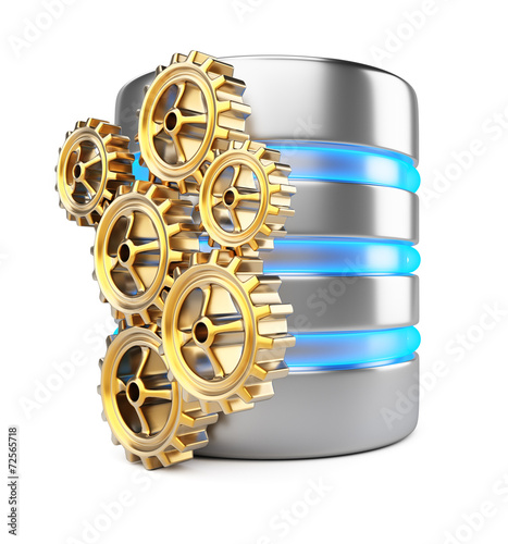 Database server and cogwheels