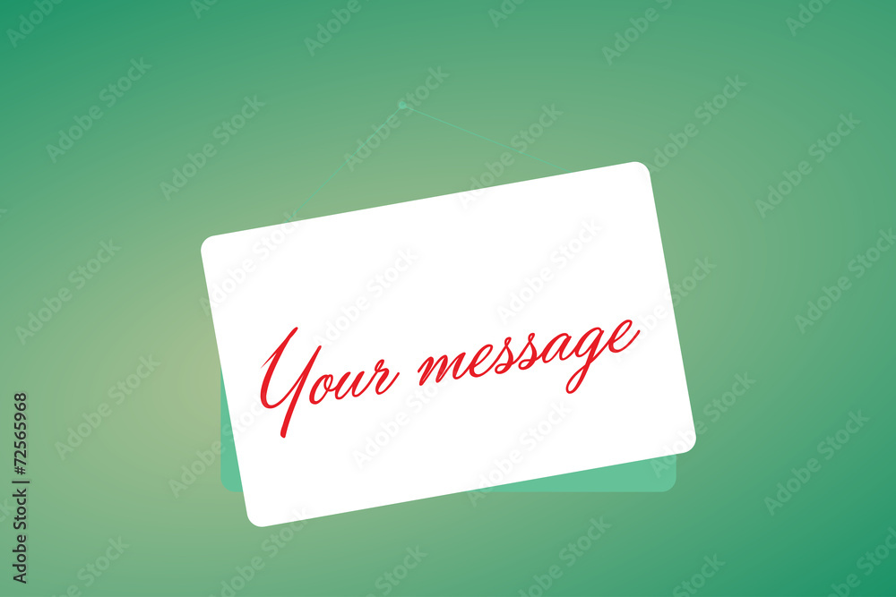Message card Message card