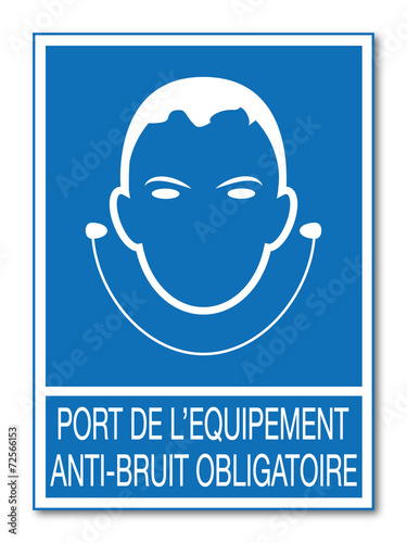 Panneau protection contre le bruit.