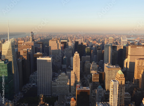 Fin de jour sur New York (depuis Empire State Building) © Dean Moriarty