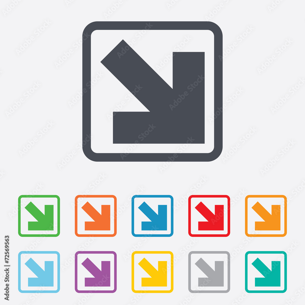 Arrow sign icon. Next button. Navigation symbol Arrow sign icon. Next button. Navigation symbol