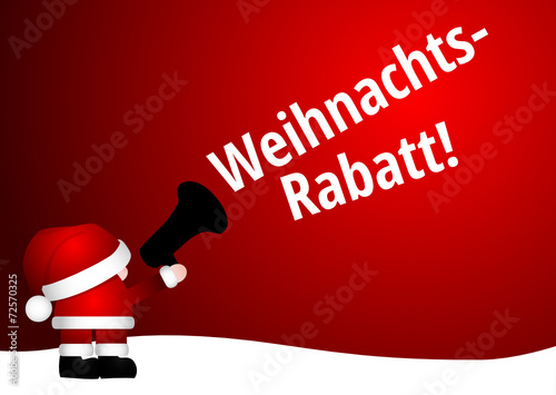 Weihnachtsrabatt