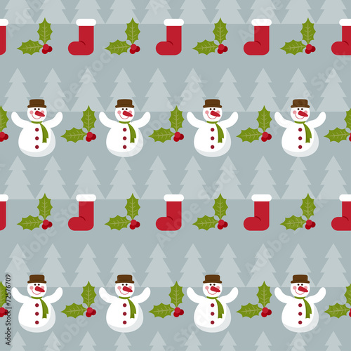winter holidays pattern