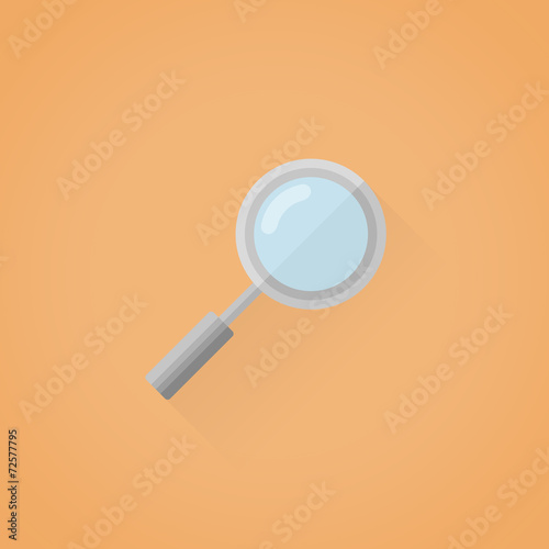 Magnifying glass symbol icon