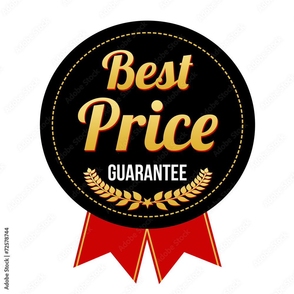 Best price guarantee badge