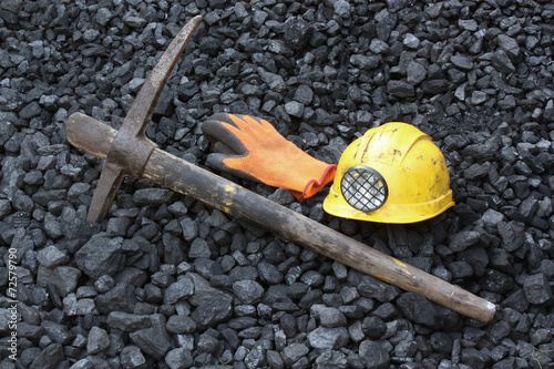 Mining coal