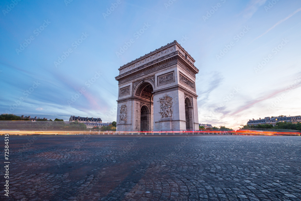Obraz premium Arc of Triomphe Paris