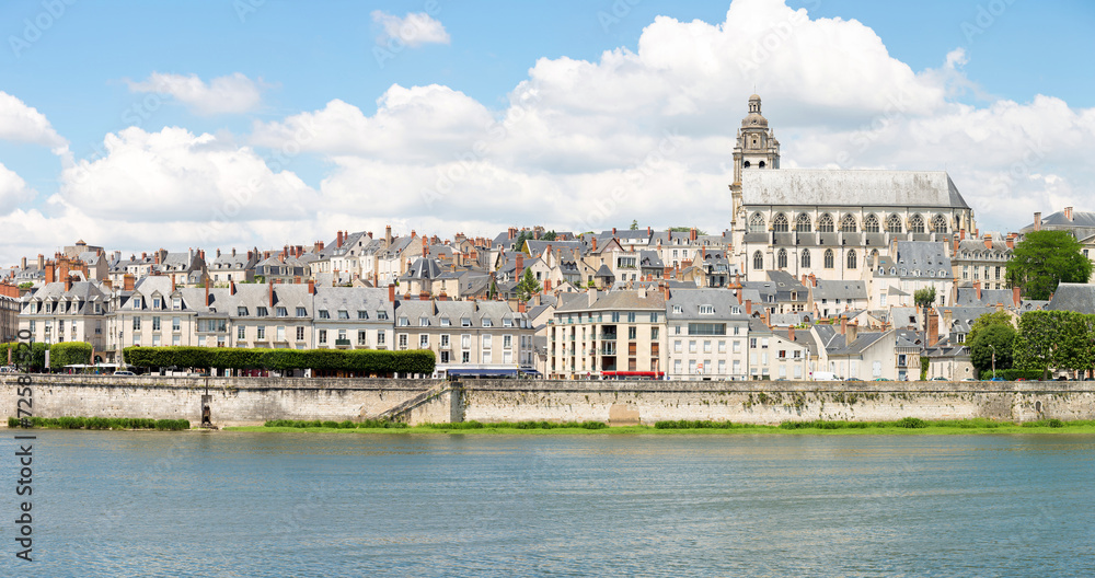 Panorama of Blois Cathedral