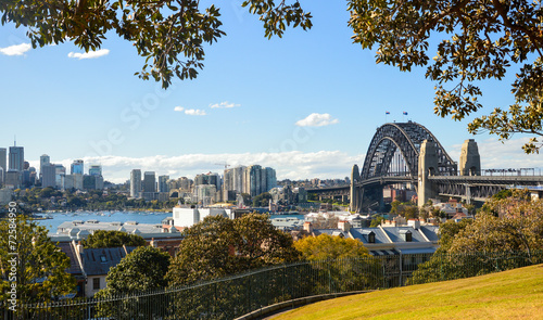 Panoramic Lookout of Sydney Harbour Bridge