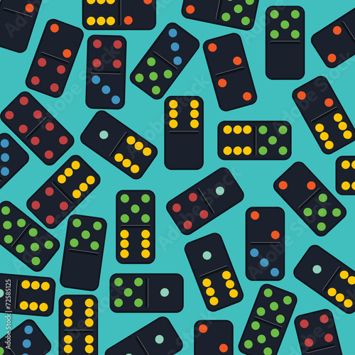 Vector of Domino Background