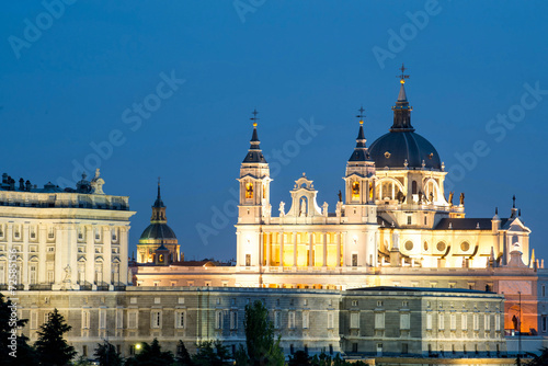 Santa Maria la Real de La Almudena - Cathedral in Madrid, Spain