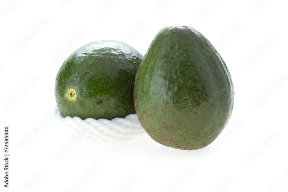 avocado fruit isolated on white background avocado fruit isolated on white background