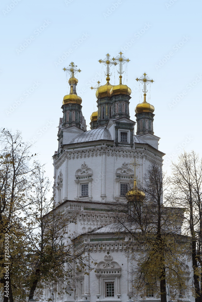Trinity church in Verkhoturie, Russia