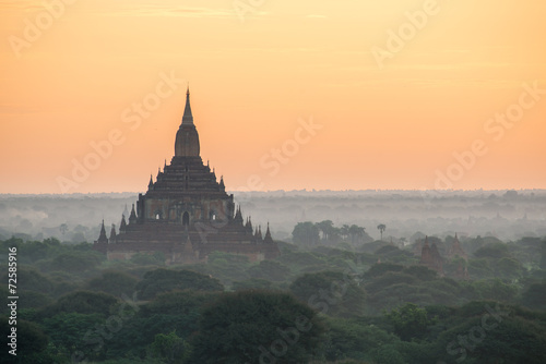 temples in Bagan  Myanmar