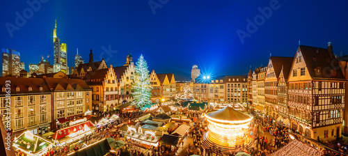 Christmas market in Frankfurt photo