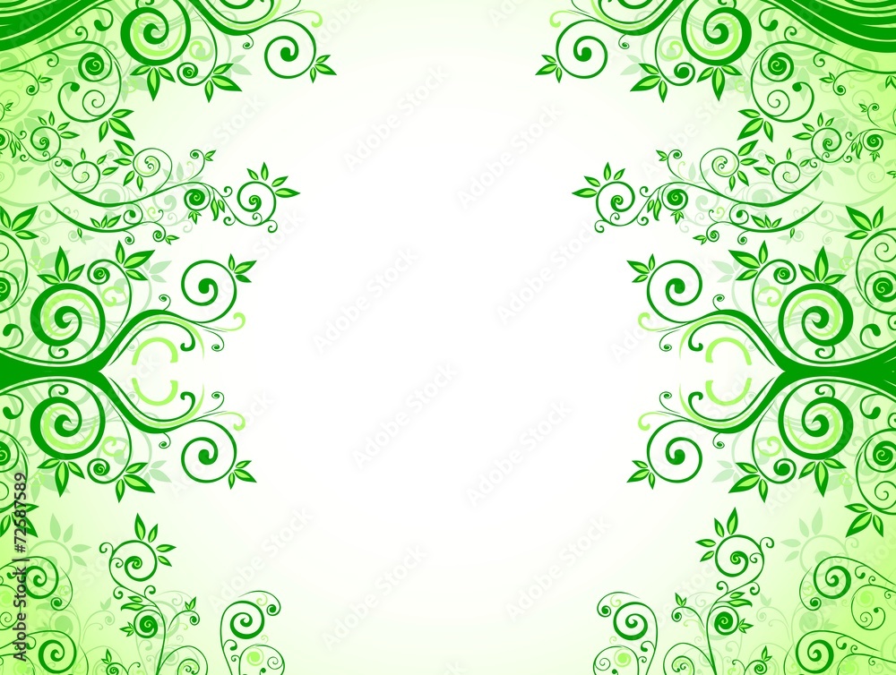 floral abstract background