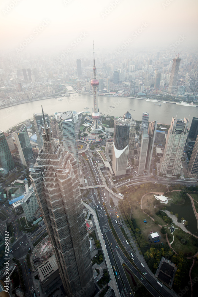 Naklejka premium Shanghai