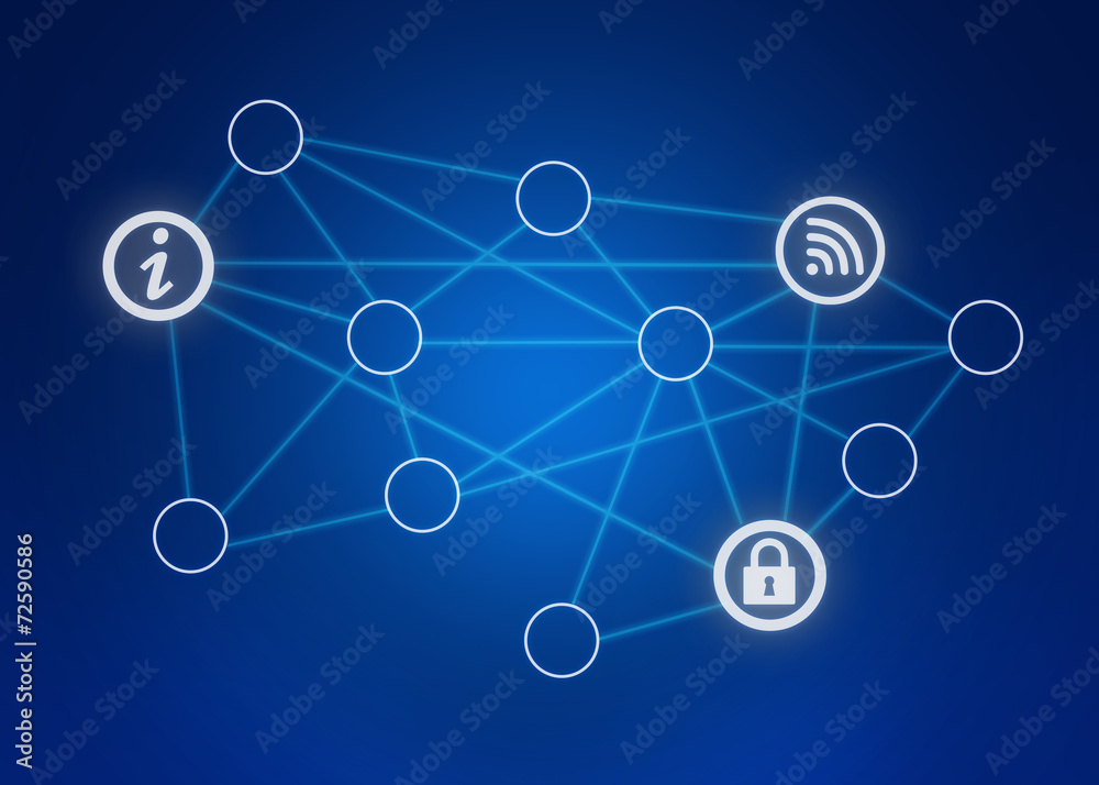 icons and circle lines in the combined network. icons and circle lines in the combined network.