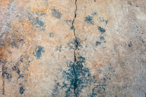 Wallpaper Mural Cracked concrete surface Torontodigital.ca