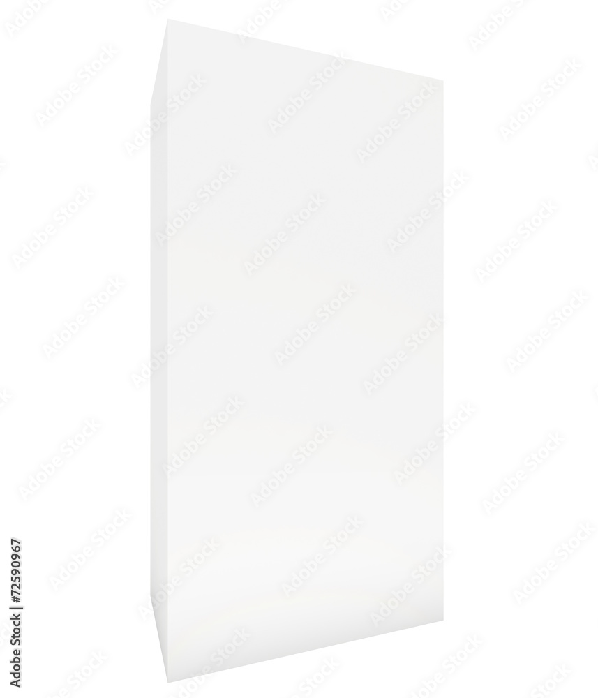 blank sheet of paper folded in half isolated on white background blank sheet of paper folded in half isolated on white background