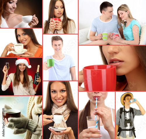 Collage of people with diff...