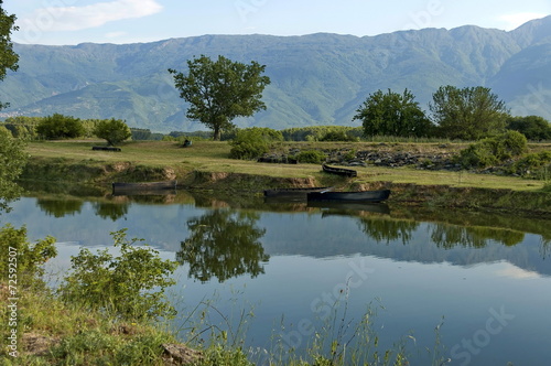 Kerkini lake and mountain eco area at north Greece