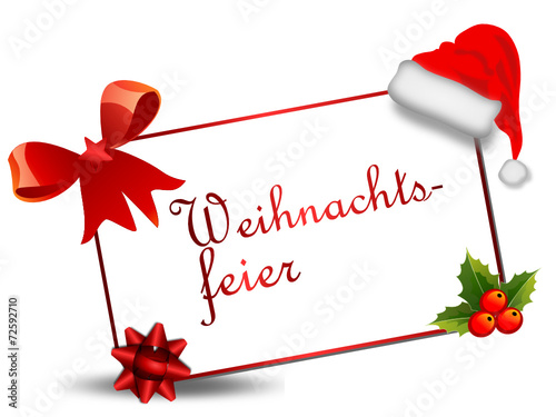 Weihnachtsfeier!